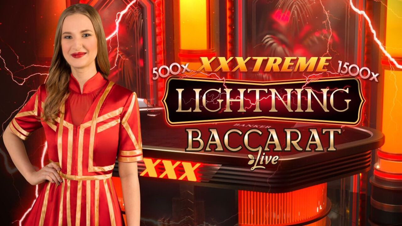 Lightning Baccarat with Evolution Gaming